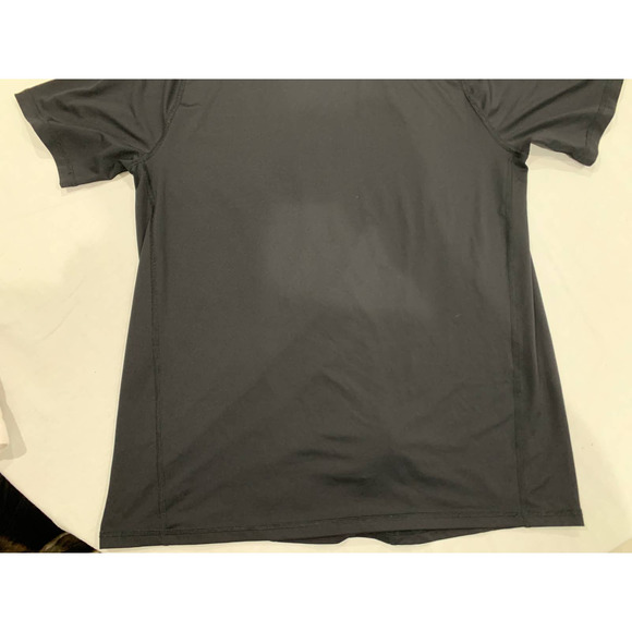 Adidas Alpha Skin Mens Black Climalite Tee Large - Picture 10 of 10